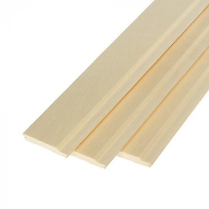 Вагонка Осина Софтлайн 16х96х2500 мм Экстра